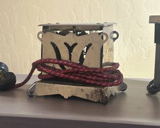 1920s Small Double Sided Toaster