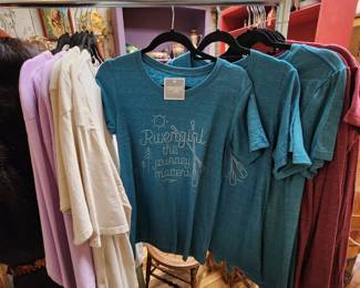 RiverGirl T-shirts . New and lovely material.