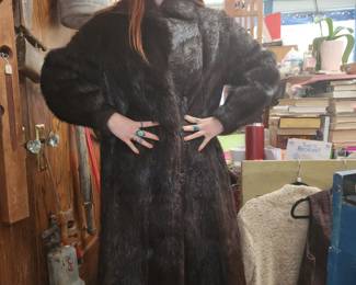 NUTERA/Beaver Coat made in Poland. Model not included