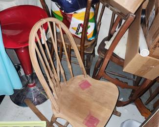 Mill City Walnut Rocker. Mill City usually does pine but this is a rare walnut style.