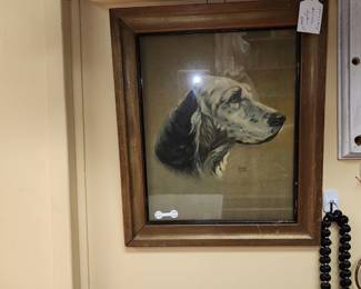 Lithograph Dog by Lyster