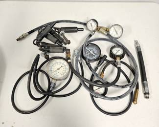 Lot of Pressure Gauges - Some Vintage Snap-On Brand