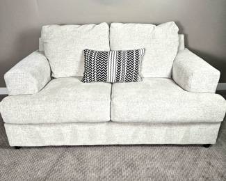 Off-White Love Seat in Very Clean Condition