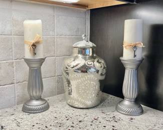 Silver Metallic Decor