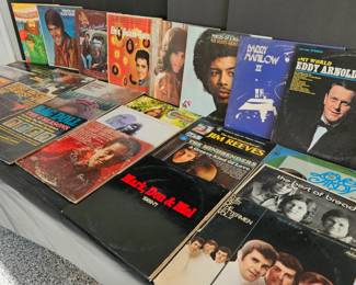 Lot of 28 Vintage Vinyl Records From the 1960s (Some 70s) in Varied Conditions