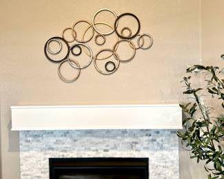 Abstract Metal Wall Art