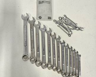   Set of Craftsman Combination Wrenches 6mm - 18mm Plus 10 pc set of Midget Combo Wrenches
