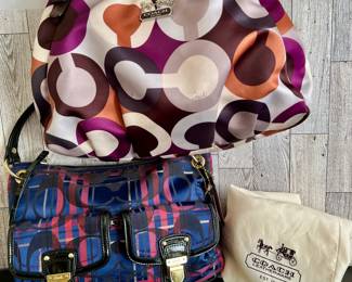 Canvas Coach Handbags