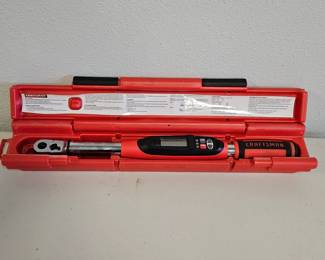 Craftsman 18" Long Torque Wrench in Original Case in Like-New Condition