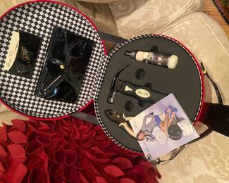 Tiffany Tool Case in Red faux Alligator Hide 