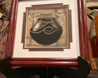 Navajo Sandpainting by Hexter, "Pottery"