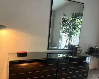 Black Lacker huge dresser