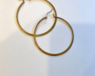 Judith Bright Hoop Earrings.