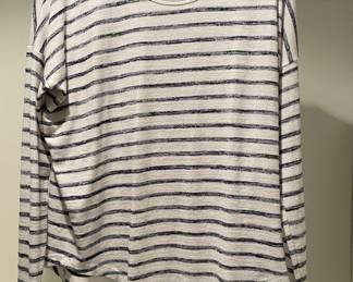 Rag & Bone Size M Long-Sleeve Stripe T. Photo 1 of 2.