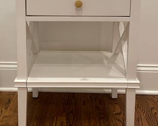 Pottery Barn Teen Side Table. Measures 21" W x 15" D x 28" H. Photo 1 of 3.