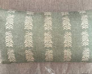 Down Filled Lumbar Pillow.