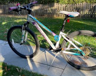 Size 14" Girls Mountain Bike. Photo 2 of 2.
