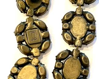 Vintage Turquoise Dangle Earrings Sourced From Arch By Laura White. Photo 2 of 2.