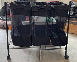 Ball / Stick Caddy on Casters.