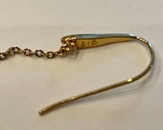 Swarovski Crystal Dangle Earrings. Photo 2 of 2.