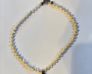 Fresh Water Pearl Necklace with Enhancer.