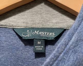 Size M Masters Front-Zip Pullover. Photo 2 of 2.