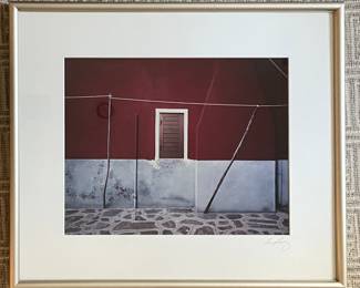 Larry Humphrey "Burano, Italy" Signed & Framed Fine Art Photography. Measures 10" x 13.5" without Frame; 20" x 17" with Frame. Photo 1 of 4.