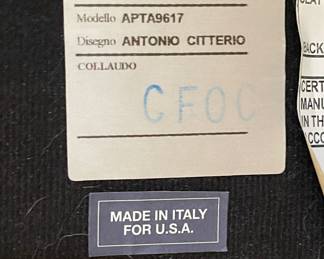 Set of 8 Antonio Citterio Designed Eunice Chairs for Maxalto/B&B Italia. Circa 1996. Each Measures 20" W x 16" D x 29" H with 19" Seat Height. Photo 7 of 7.
