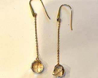 Swarovski Crystal Dangle Earrings. Photo 1 of 2.