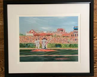 "Encouragement," Signed & Numbered Print # 3/25, Lark MacPhail. Print Measures 14" x 11"; Framed It's 21.5" x 18." Photo 1 of 4.