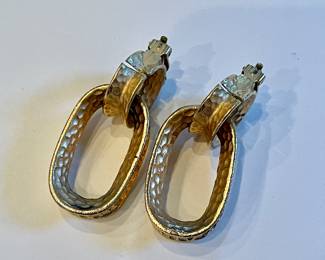 Vintage Clip-On Earrings Sourced From Arch By Laura White. Photo 2 of 2.