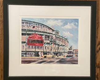 "A Summer Game," Signed & Numbered Print # 48/100, Lark MacPhail. Print Measures 14" x 11"; Framed It's 21.5" x 18." Photo 1 of 4.