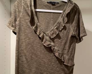 Veronica Beard Size S V-Neck T-Shirt. Photo 1 of 2.