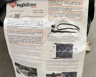 Rightline Gear Weatherproof Rooftop Cargo Carrier. Photo 2 of 2.