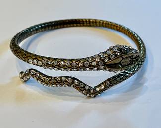 Snake Bangle Bracelet. Photo 1 of 2.