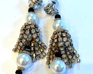 Vintage Dangle Earrings Sourced From Arch By Laura White.