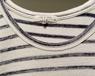Rag & Bone Size M Long-Sleeve Stripe T. Photo 2 of 2.