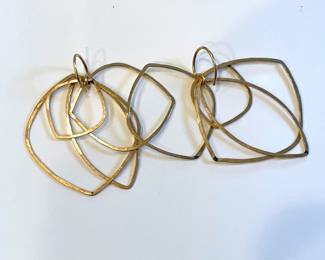 Judith Bright Large Lexi Earrings.