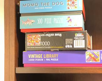 500 to 1,000 Piece Puzzles.