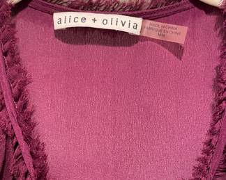 Alice & Olivia Sleeveless Blouse Size M. Photo 2 of 2.