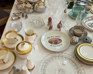 Waterford Stemware and nice china and glassware