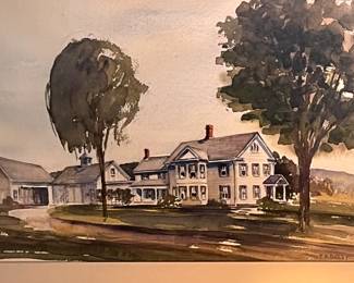 Quant original watercolor