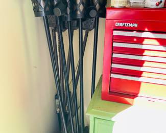 tiki torches