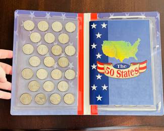 coins galore! American and Panamanian