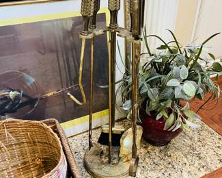 nice fireplace tool set
