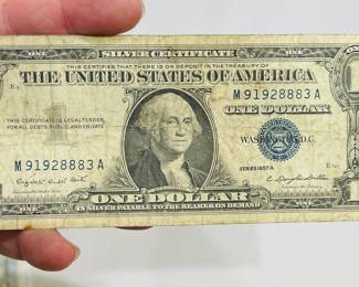 vintage coins, both American and Panamanian, lots of silver