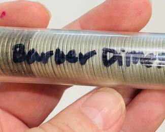 vintage coins, both American and Panamanian, lots of silver