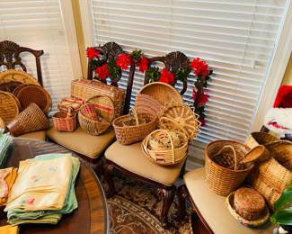 baskets from all over