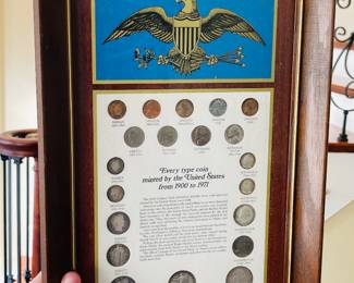 coins galore! American and Panamanian