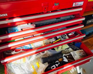 tool and a craftsman chest